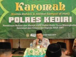 Karomah Polres Kediri, Menebar Nilai Iman dan Kebaikan di Tengah Pengabdian