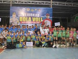 Final Kejurkab Bola Voli U-19 Kapolres Kediri Cup 2025 Jadi Puncak Antusiasme