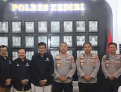 Kapolres Kediri Sambut Hangat Silaturahmi Pengurus BAMAG Kabupaten Kediri