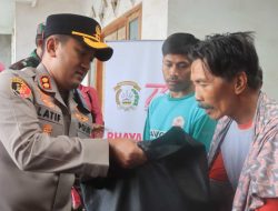Polres Probolinggo Bantu Warga Terdampak Angin Puting Beliung