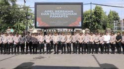 Kapolres Kediri Kota Kukuhkan Pamapta, Tegaskan Kehadiran Polisi Harus Dirasakan Masyarakat