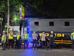 Polres Kediri Kota Gelar Apel dan Patroli Gabungan Tengah Malam, Wujud Siaga Jaga Kamtibmas