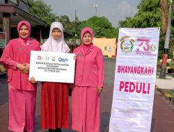 Semangat Sumpah Pemuda, SPN Polda Jatim dan Bhayangkari Beri Apresiasi Pelajar Berprestasi