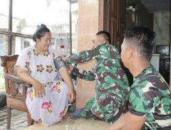 Ringankan Beban Warga, Satgas TMMD ke-126 Sidoarjo Hadirkan Layanan Kesehatan Gratis di Desa Kedondong