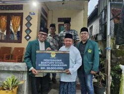 Prihatin Kebakaran Rumah Tokoh Agama di Tarakan, LDII Berikan Sumbangan Rp. 40.000.000