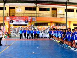 Jaga Kamtibmas Kondusif, Polres Ngawi Gelar Kompetisi Bola Voli Piala Kapolres Tingkat Pelajar