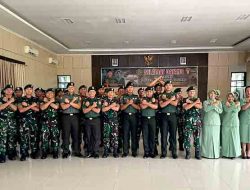 Kenaikan Pangkat adalah Kehormatan, Dansatgas Yonarmed 12 Kostrad Tekankan Tanggung Jawab Prajurit