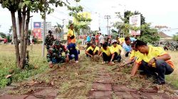 Kodim 0711/Pemalang Bersama Pemda Laksanakan Sinergi Gerakan Menanam Pohon dan Pembersihan Lingkungan