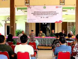 Kodim 0816/Sidoarjo Bersama Bakesbangpol Sidoarjo Gelar Sosialisasi Wawasan Kebangsaan dan Nilai-nilai Pancasila di Desa Kedondong