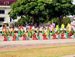 MTsN 3 Tuban Tampilkan Gerak dan Tari Kolosal di Puncak Peringatan Hari Santri Nasional 2025