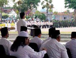 Mas Lindra Pimpin Upacara HSN 2025 di Tuban: Santri Harus Siap Menjadi Pelaku Perubahan
