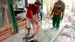 Perbaikan Rutilahu Dikebut, Bantuan Sembako Disalurkan: Aksi TMMD 126 Sidoarjo di Desa Kedondong