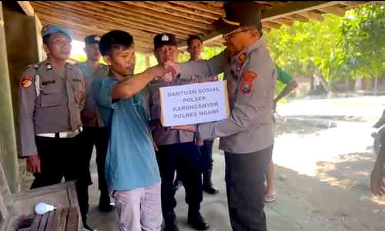 Polisi ngawi peduli warga