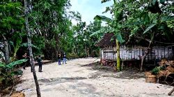 Polisi sisir gudang kosong