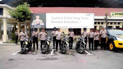 Polres kediri kukuhkan pamapta