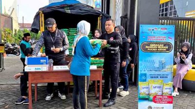 Polres kediri menggelar gerakan