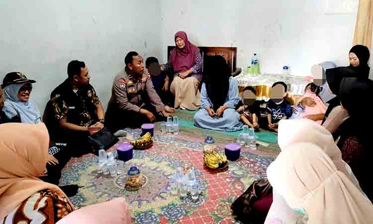 Polres lamongan gelar trauma healing