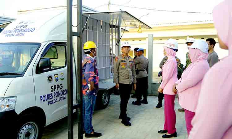 Polres ponorogo rampungkan tiga dapur sppg