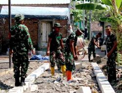 Satgas TMMD 126 Kodim 0816/Sidoarjo Fokus Tuntaskan Pembangunan di Desa Kedondong