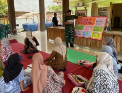 Satgas TMMD ke-126 Kodim 0816/Sidoarjo Ajak Warga Tulangan Cegah Stunting demi Generasi Sehat