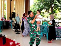 Satgas TMMD ke-126 Kodim 0816/Sidoarjo Dukung Kesehatan Warga Lewat Pendampingan Posyandu di Desa Kedondong