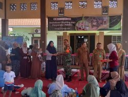 TMMD ke-126 Bersama Dinkes Sidoarjo Gencarkan Edukasi Stunting di Desa Kedondong