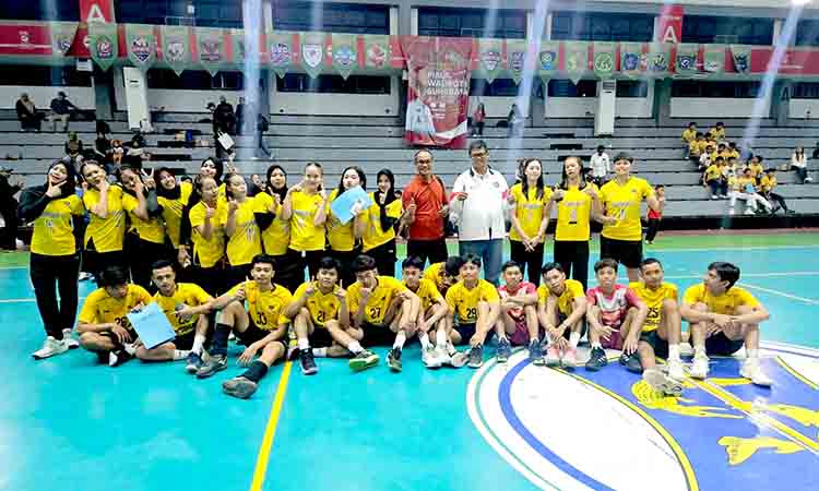 Tiga klub bola voli sidoarjo sukses merebut kejuaraan