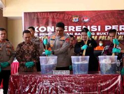 Polda Kaltara Musnahkan 3,9 Kg Sabu, Selamatkan Puluhan Ribu Jiwa Dari Ancaman Narkoba