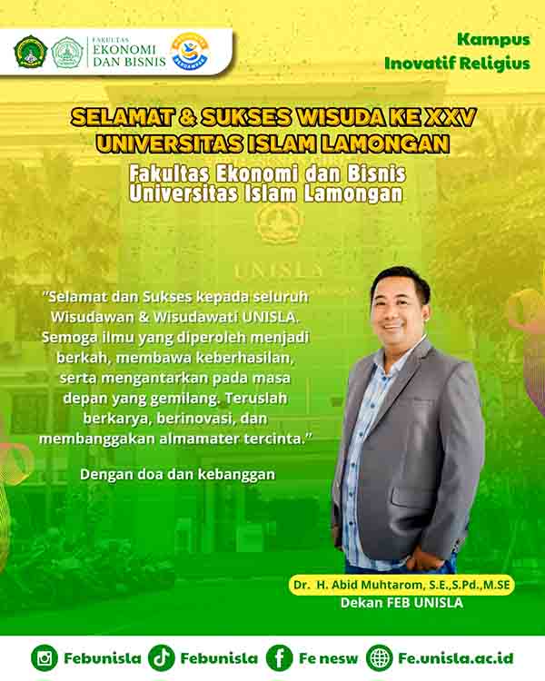 Wisuda unisla ke 25