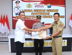 Pentingnya Jaga Kamtibmas, Polres Ngawi Gelar Lomba Cerdas Cermat Tingkat Pelajar