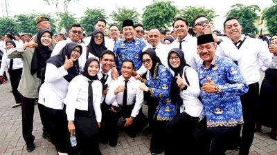 3.862 PPPK Paruh Waktu Terima SK, Bupati Sidoarjo Subandi Tekankan Pelayanan dengan Empati dan Berakhlak