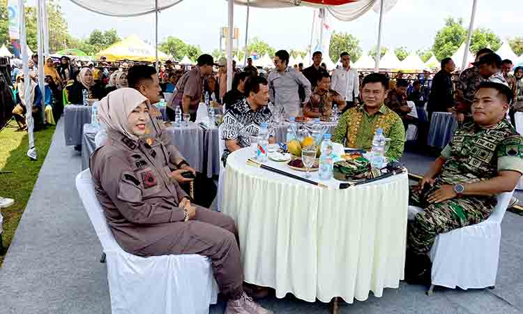 Dandim pemalang dampingi gubernur jawa tengah