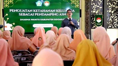 Dharma Wanita Persatuan Sidoarjo Gelar Sosialisasi Penguatan Ketahanan Keluarga Sebagai Pendamping ASN