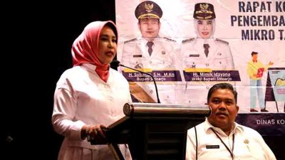 Hadiri Sosialisasi Program Pengembangan Usaha Mikro 2026, Mimik Idayana Pesankan Lebih Tepat Sasaran