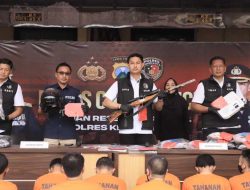 Polres Kediri Kota Ungkap Sejumlah Kasus Kriminal Dalam Operasi Sikat Semeru 2025