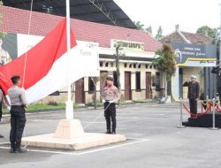 Upacara Peringatan Hari Pahlawan Polres Kediri, Momentum Meneladani Semangat Pengabdian