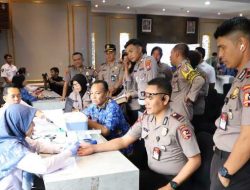 Polresta Malang Kota dan Serdik Sespimma Gelar Donor Darah di Hari Kesehatan Nasional 2025