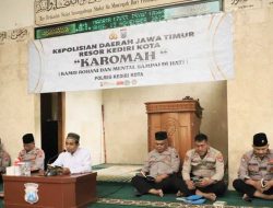 Lewat Program KAROMAH, Polres Kediri Kota Bentuk Personel yang Beriman, Tangguh, dan Humanis