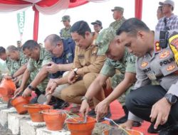 Kapolres Lamongan Terima Kunjungan Kerja Wakil Panglima TNI Di Wilayah Ngimbang