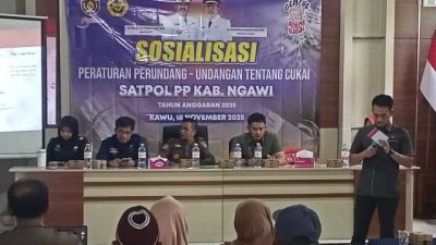 Upaya Preventif Sasar Desa: Sosialisasi “Gempur Rokok Ilegal” Digelar di Desa Kawu