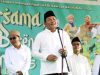 Bupati Sidoarjo Subandi Lepas Ribuan Peserta Mlaku Bareng Santri