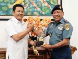 Jalin Sinergitas, Bupati Sidoarjo Subandi menerima Kunjungan Kehormatan Dankodaeral V