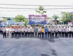 Polres Bojonegoro Gelar Apel Siaga Hadapi Ancaman Bencana Hidrometeorologi