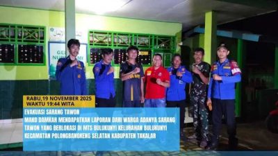 Evakuasi Misterius Tengah Malam di MTS Bulukunyi, Ini Aksi Tim Damkar Takalar