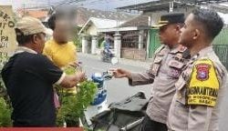 Polsek Babat Amankan Puluhan Botol Miras Arak Bali Dalam Kegiatan KRYD