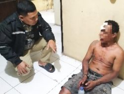 Babak Belur Terduga Pelaku Pencurian di Area Persahan, Diamankan Polsek Kembangbahu