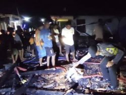 Aksi Cepat Tanggap Polsek Sekaran dan Damkar Cegah Korban Jiwa dalam Kebakaran di Kecamatan Sekaran