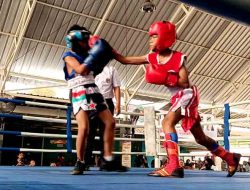 Jaring Atlet Tinju Amatir, Pertina Sidoarjo Gelar Fun Fight Boxing