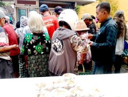 Jumat Berkah, Dinas Bina Marga Kediri Santuni 200 Kaum Dhuafa