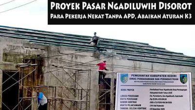 Kondiri Pekerja di pasar Ngadiluwih